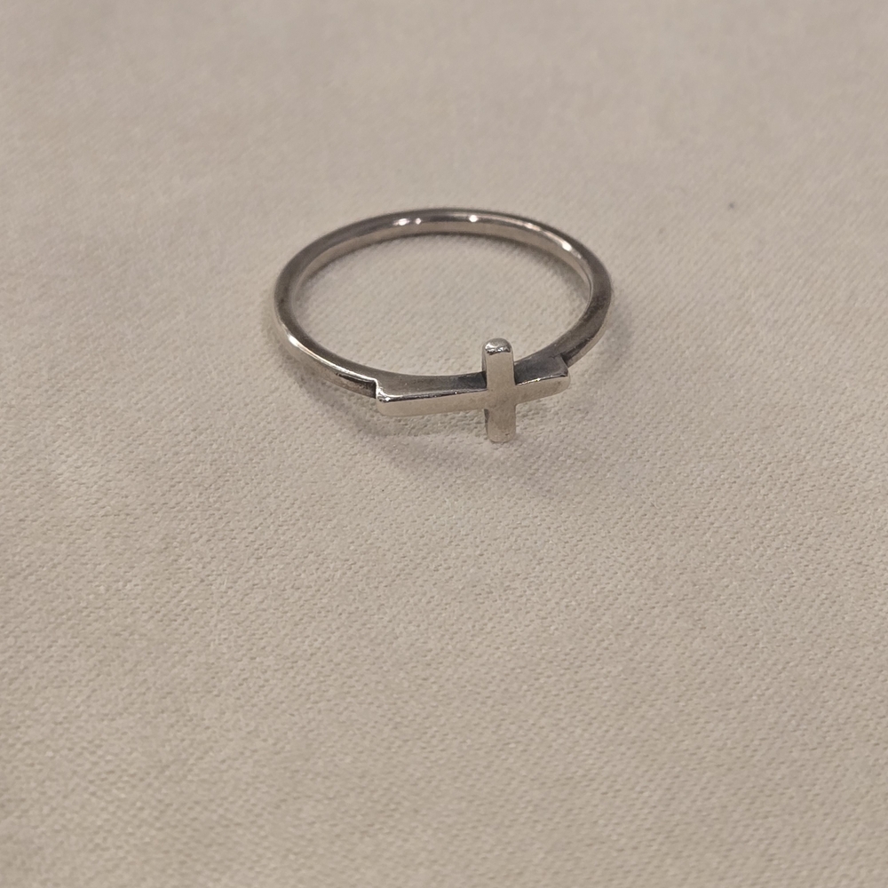 James Avery Horizontal Cross Ring
